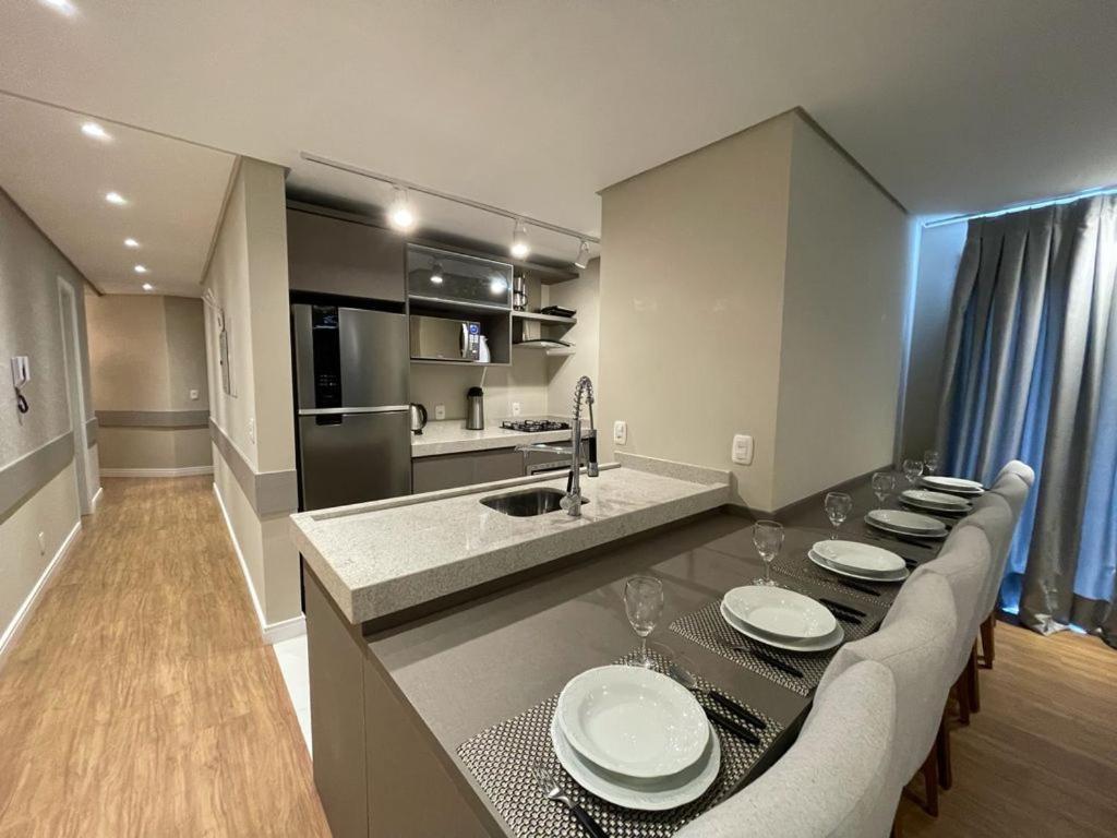 Apartamento Luz Da Aurora - Proximo A Rua Coberta Gramado Bagian luar foto